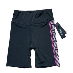 Bebe sport high waist bike shorts